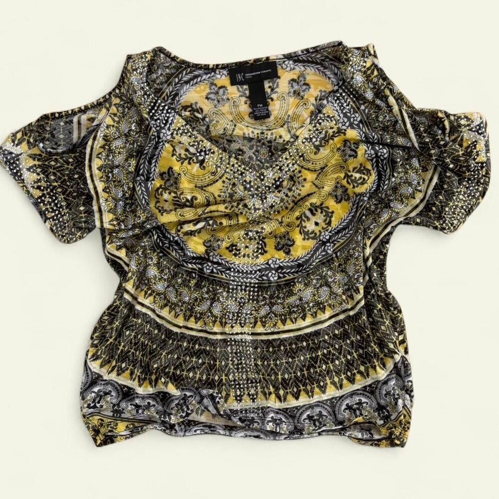 Inc-international-concepts Women's multi Crop-top